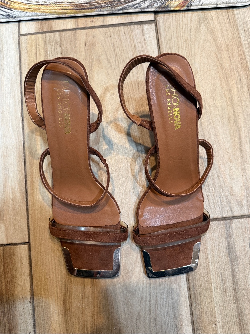 Fashion nova Square Heels